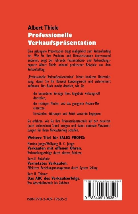 Produktbild: Professionelle Verkaufspräsentation
