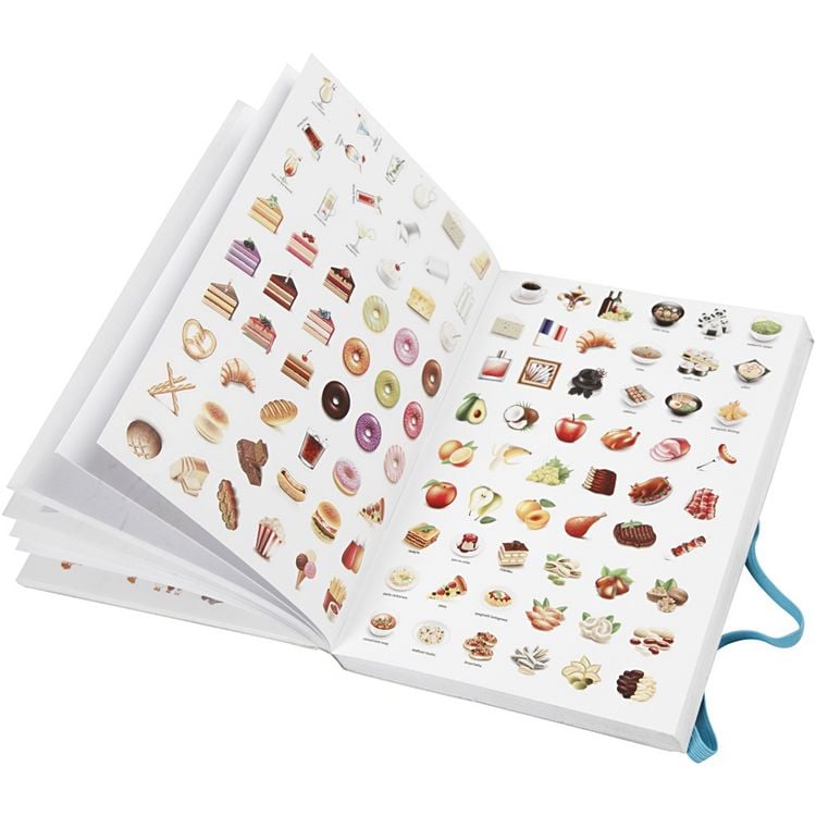 Produktbild: Creativ Company Sticker-Buch, Gr&ouml;&szlig;e 11,5x17 cm, 1 Stk