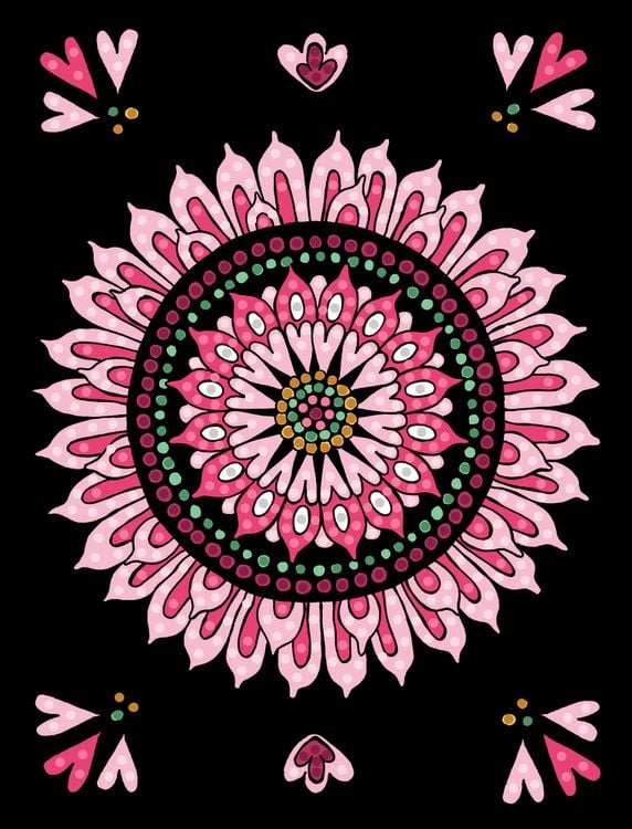 Produktbild: Diamond Painting Mandalas