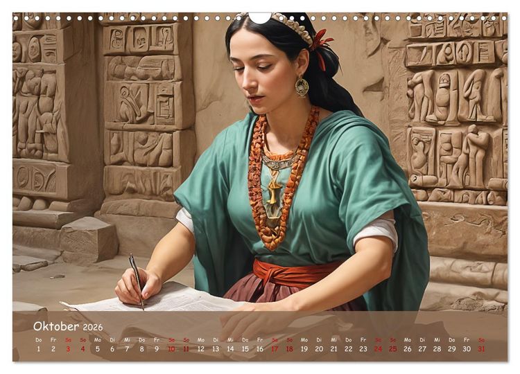 Produktbild: Faszination Maya: Einblicke in eine versunkene Welt (Wandkalender 2026 DIN A3 quer), CALVENDO Monatskalender