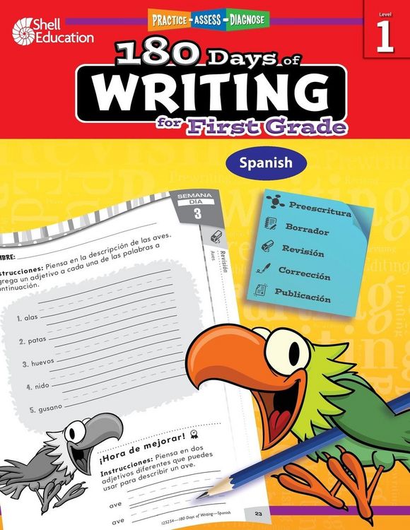 Produktbild: 180 Days of Writing for First Grade (Spanish)