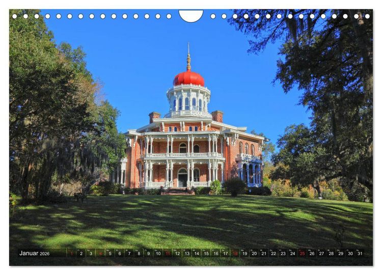 Produktbild: Grand Old South - Die S&uuml;dstaaten der USA (Wandkalender 2026 DIN A4 quer), CALVENDO Monatskalender