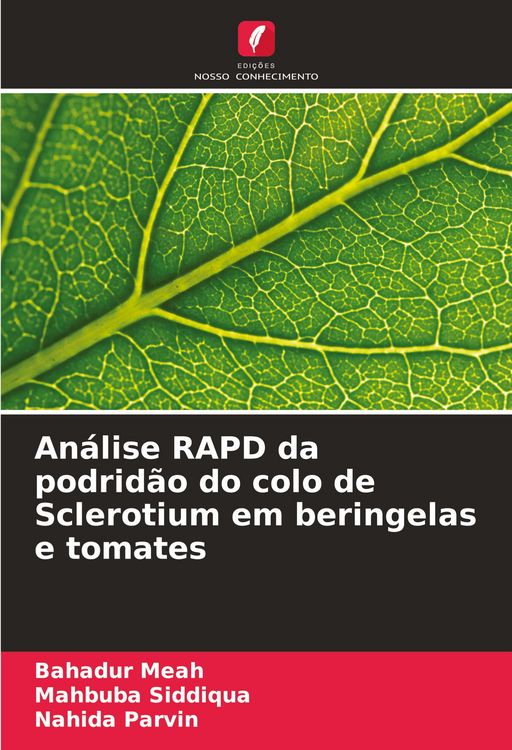 Produktbild: An&aacute;lise RAPD da podrid&atilde;o do colo de Sclerotium em beringelas e tomates
