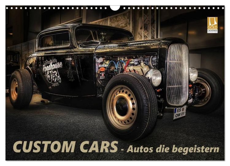 Produktbild: Custom Cars - Autos die begeistern (Wandkalender 2026 DIN A3 quer), CALVENDO Monatskalender