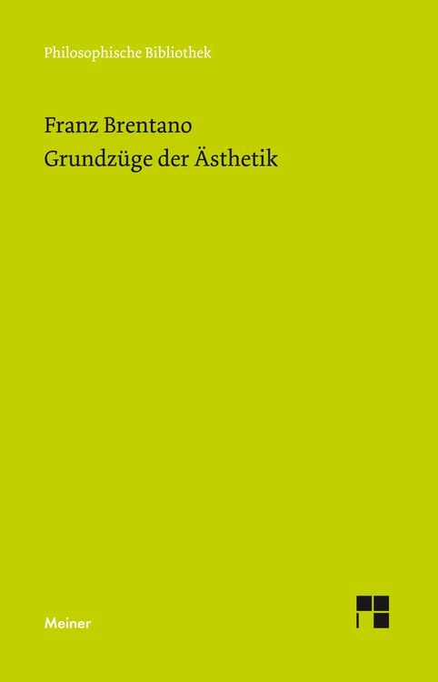 Produktbild: Grundz&uuml;ge der &Auml;sthetik