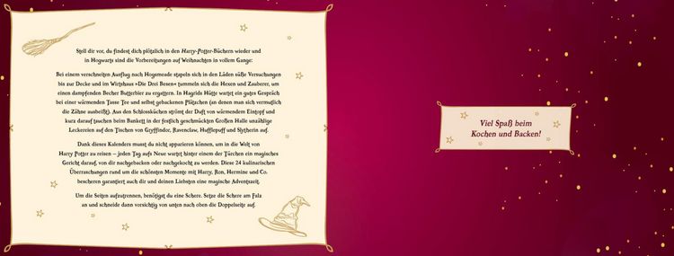 Produktbild: Rezept-Adventskalender f&uuml;r Potter-Fans 2