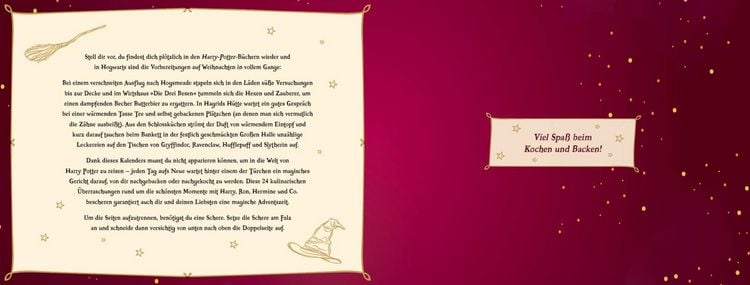 Produktbild: Rezept-Adventskalender f&uuml;r Potter-Fans 2