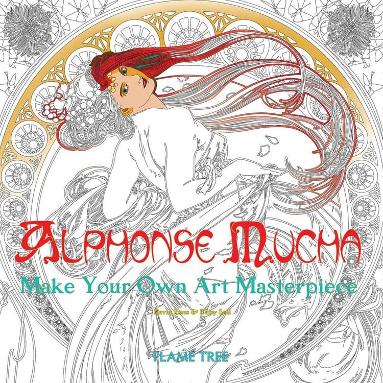 Produktbild: Alphonse Mucha (Art Colouring Book)