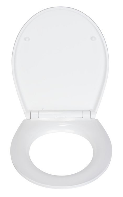 Produktbild: Premium WC-Sitz Mod. Agate mit Relief, aus antibakteriellem Duroplast