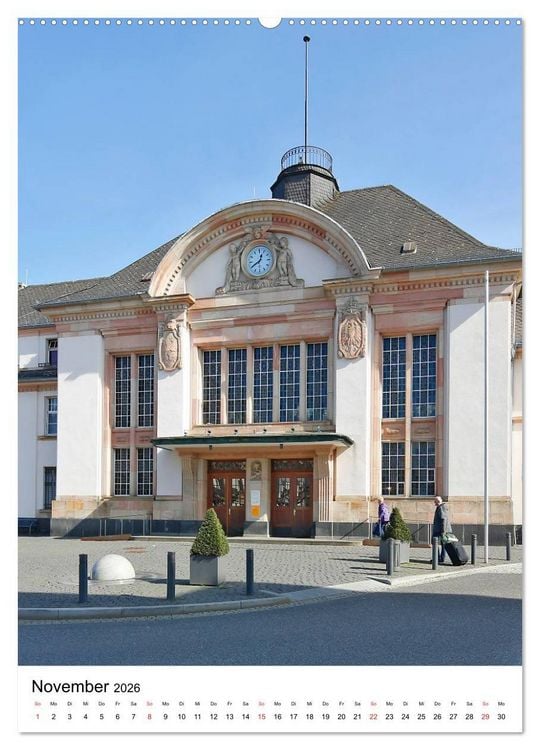 Produktbild: Bad Nauheim 2026 von Petrus Bodenstaff (Wandkalender 2026 DIN A2 hoch), CALVENDO Monatskalender