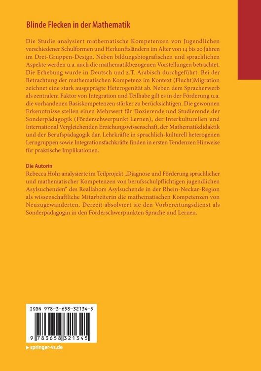 Produktbild: Blinde Flecken in der Mathematik