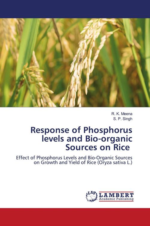 Produktbild: Response of Phosphorus levels and Bio-organic Sources on Rice