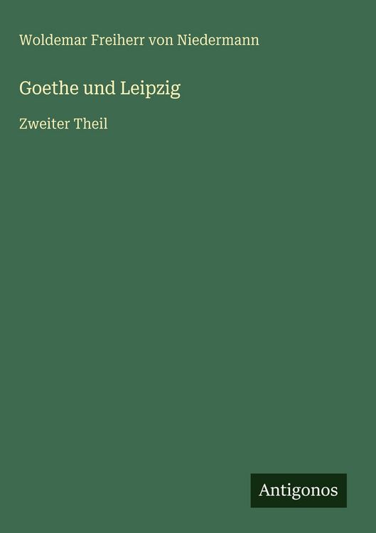 Produktbild: Goethe und Leipzig
