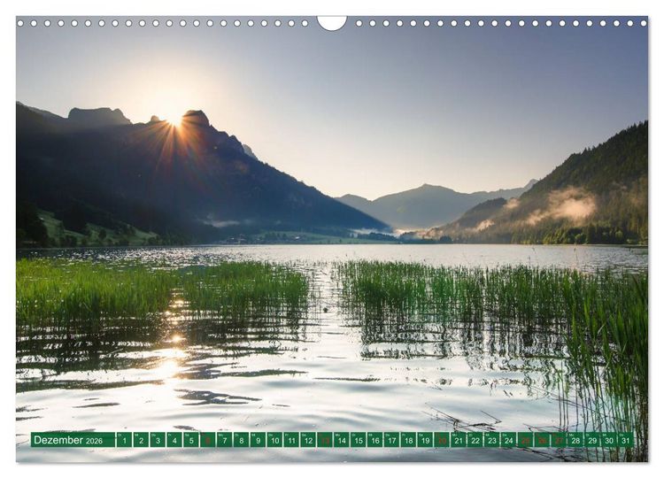 Produktbild: Tannheim und das Tal (Wandkalender 2026 DIN A3 quer), CALVENDO Monatskalender