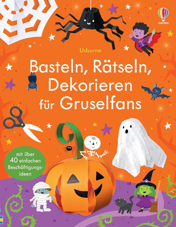Produktbild: Basteln, R&auml;tseln, Dekorieren f&uuml;r Gruselfans