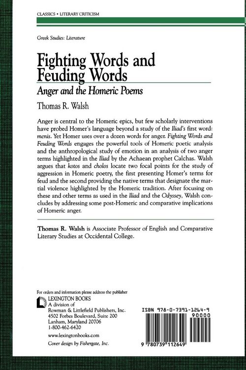Produktbild: Fighting Words and Feuding Words