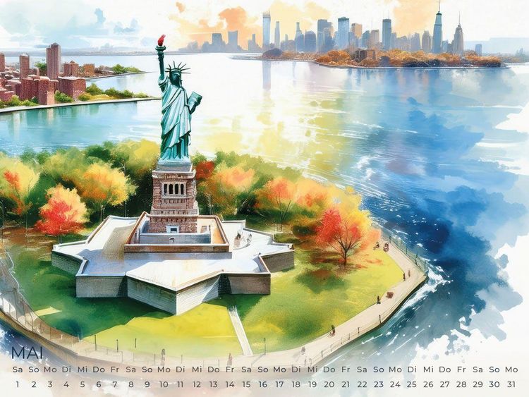 Produktbild: New York Artwork Edition Kalender 2027