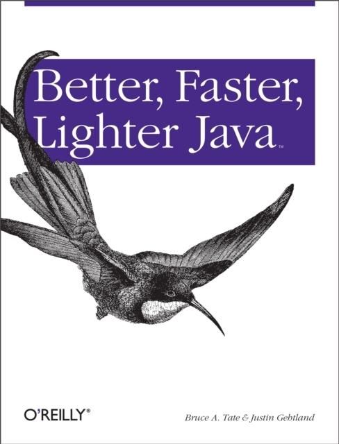 Produktbild: Better, Faster, Lighter Java