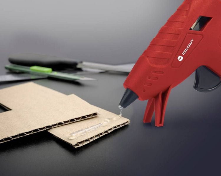 Produktbild: TOOLCRAFT TC-HKP-7 Hei&szlig;klebepistole 7mm 10W 1St.