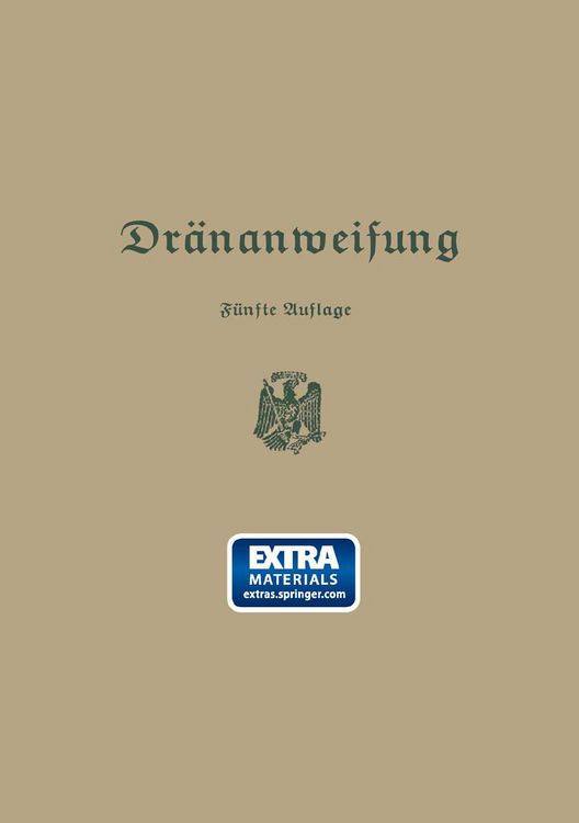 Produktbild: Anweisung f&uuml;r die Planung, Ausf&uuml;hrung und Unterhaltung von Dr&auml;nanlagen