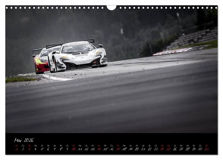 Produktbild: EMOTIONS ON THE GRID - Blancpain Endurance Series N&uuml;rburgring (Wandkalender 2026 DIN A3 quer), CALVENDO Monatskalender