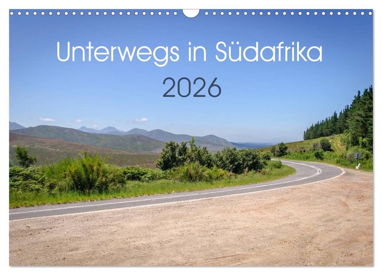 Produktbild: Unterwegs in S&uuml;dafrika 2026 (Wandkalender 2026 DIN A3 quer), CALVENDO Monatskalender