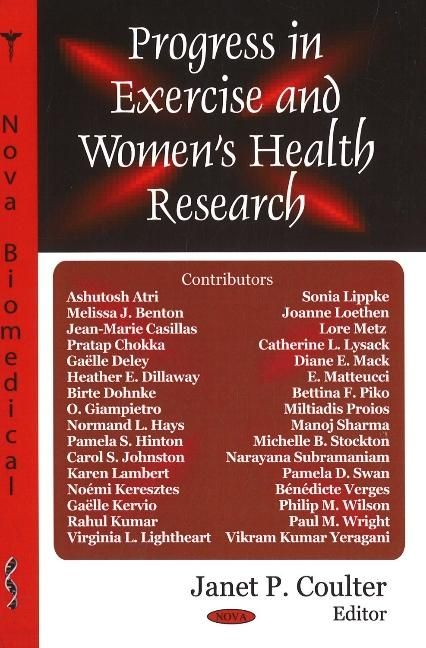 Produktbild: Progress in Exercise & Women's Health Research