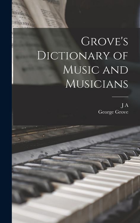 Produktbild: Grove's Dictionary of Music and Musicians