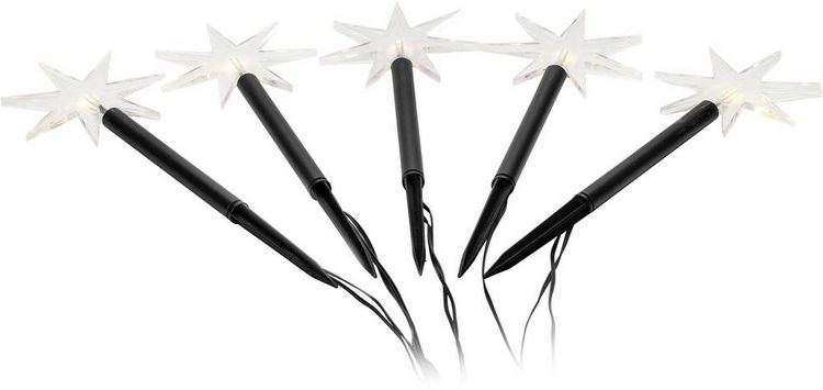 Konstsmide 4468-100 Außen-Dekobeleuchtung 5er Set LED LED fest eingebaut Schwarz kaufen