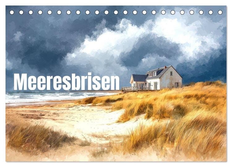 Produktbild: Meeresbrisen (Tischkalender 2026 DIN A5 quer), CALVENDO Monatskalender