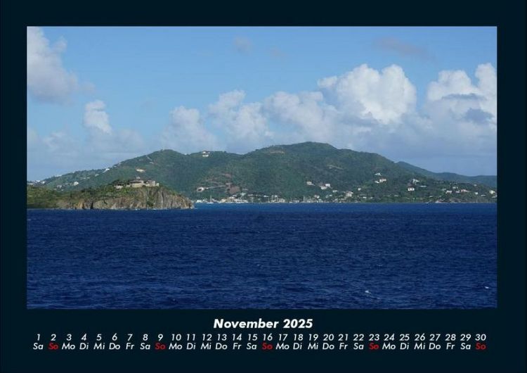 Produktbild: Die Seen der Erde 2025 Fotokalender DIN A4