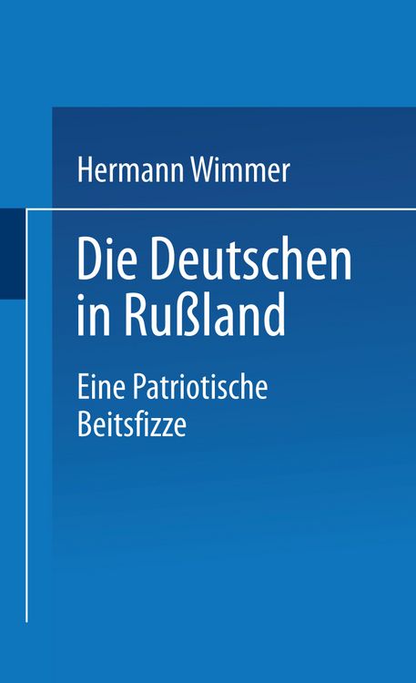 Produktbild: Die Deutschen in Ru&szlig;land