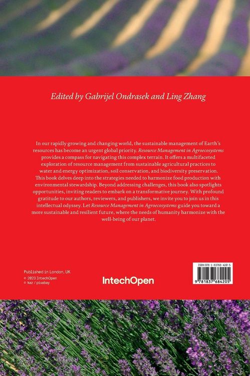 Produktbild: Resource Management in Agroecosystems