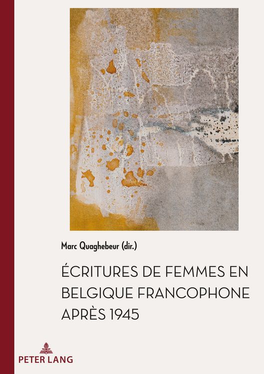 Produktbild: &Eacute;critures de femmes en Belgique francophone apr&egrave;s 1945