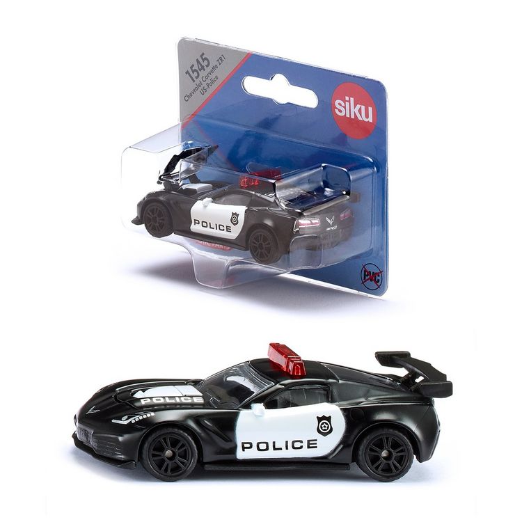 Produktbild: Siku 1545 Chevrolet Corvette ZR1 Police