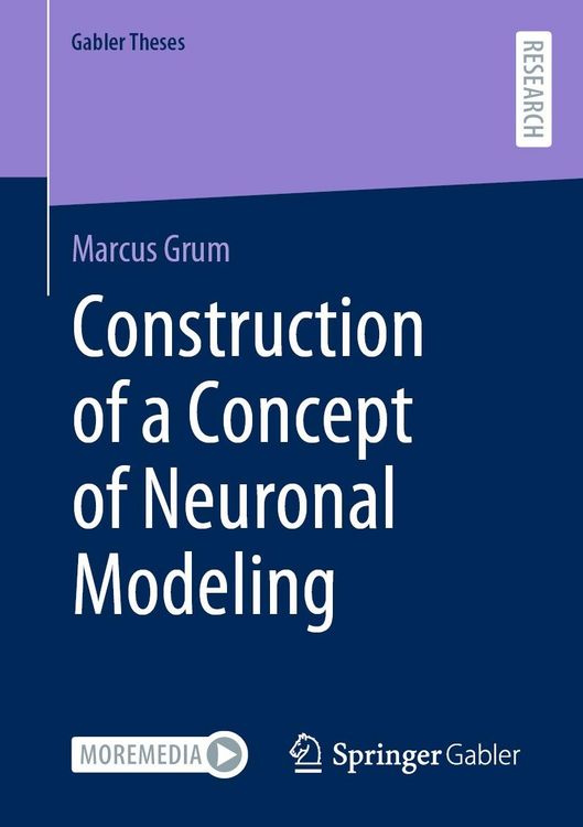 Produktbild: Construction of a Concept of Neuronal Modeling