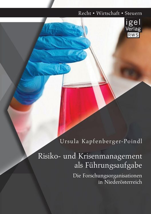 Produktbild: Risiko- und Krisenmanagement als F&uuml;hrungsaufgabe: Die Forschungsorganisationen in Nieder&ouml;sterreich