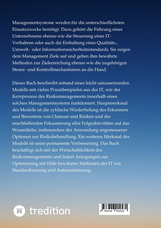 Produktbild: Risiken in der IT: Erkennen - Steuern - Verbessern