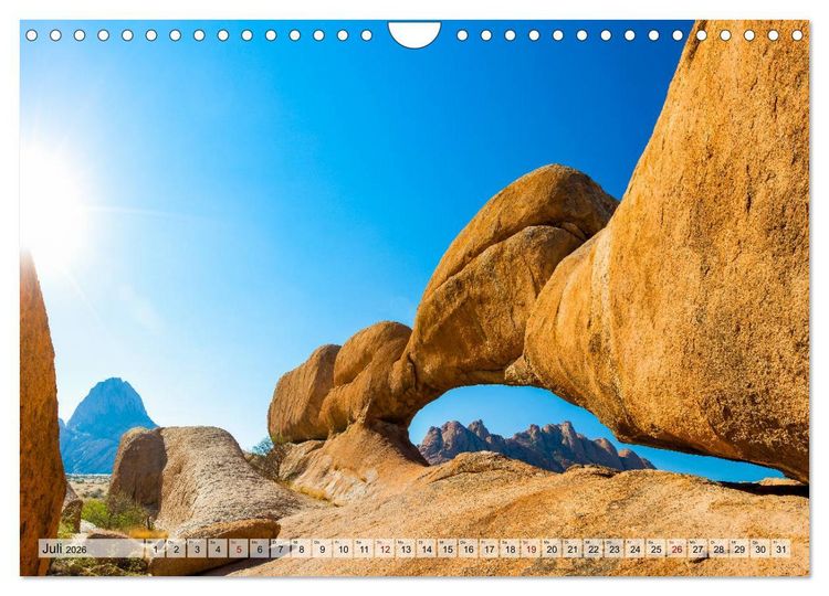 Produktbild: Namibia - Sehnsucht Afrika (Wandkalender 2026 DIN A4 quer), CALVENDO Monatskalender