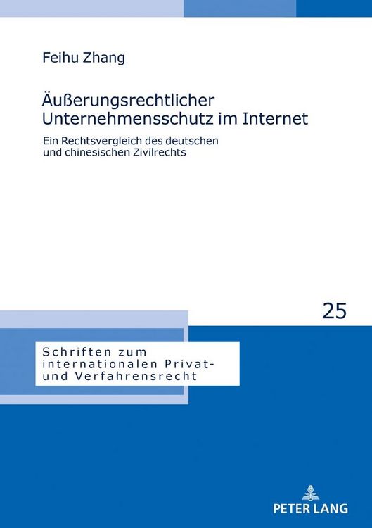 Produktbild: &Auml;u&szlig;erungsrechtlicher Unternehmensschutz im Internet