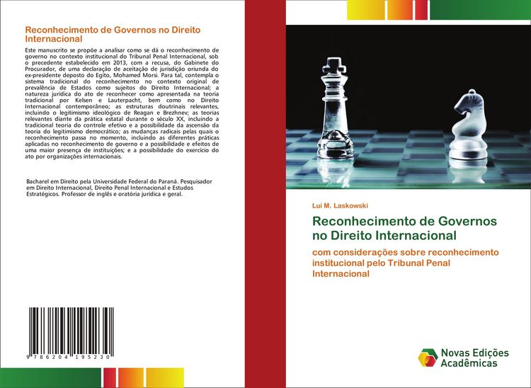 Produktbild: Reconhecimento de Governos no Direito Internacional