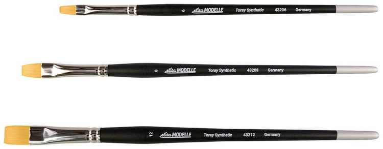 Produktbild: Elita Pinsel-Set Toray 3teilig