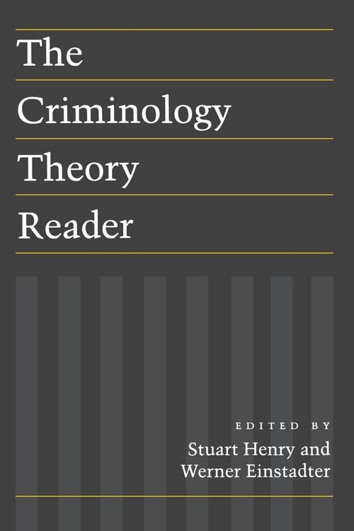 Produktbild: The Criminology Theory Reader