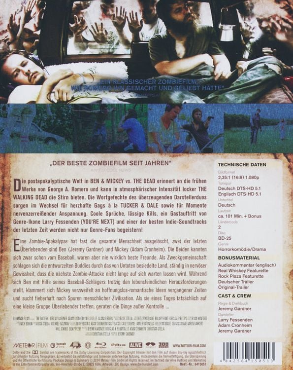 Produktbild: Ben & Mickey vs. The Dead - Steelbook/Uncut [LE]