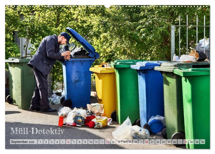 Produktbild: Lustige Berufe (hochwertiger Premium Wandkalender 2026 DIN A2 quer), Kunstdruck in Hochglanz