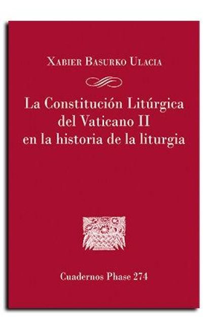 Produktbild: La constituci&oacute;n lit&uacute;rgica del Vaticano II en la historia de la liturgia