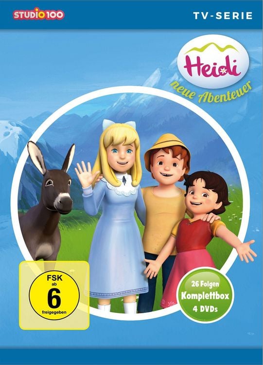 Produktbild: Heidi - Komplettbox/Staffel 2 - 26 Folgen [4 DVDs]