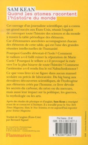 Produktbild: Quand les atomes racontent l'histoire du monde