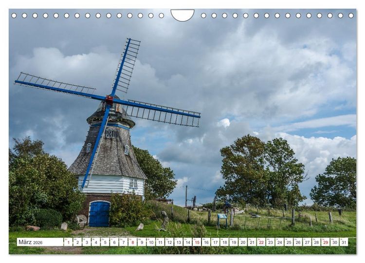 Produktbild: Schleswig-Holstein (Wandkalender 2026 DIN A4 quer), CALVENDO Monatskalender