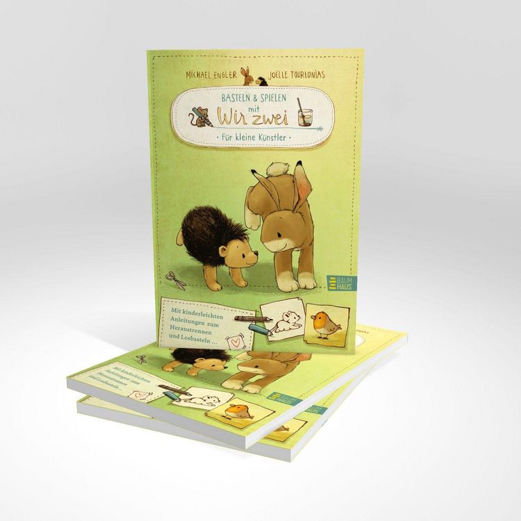 Produktbild: Basteln & Spielen mit Wir zwei - F&uuml;r kleine K&uuml;nstler